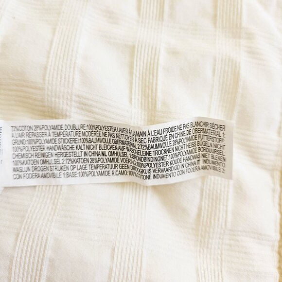 Forever 21 White Lace Mini Fit and Flare Skater Sundress - Size SMALL - Picture 10 of 11